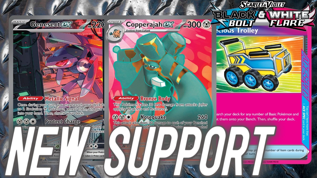 Copperajah ex Deck Adds New Genesect ex for Its Metallic Signal Ability |  PTCGL