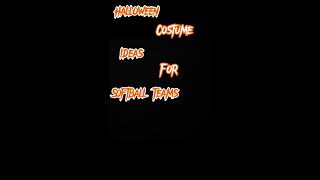 Softball team Halloween costumes!