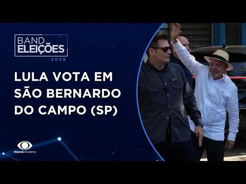 Lula vota em escola de São Bernardo do Campo