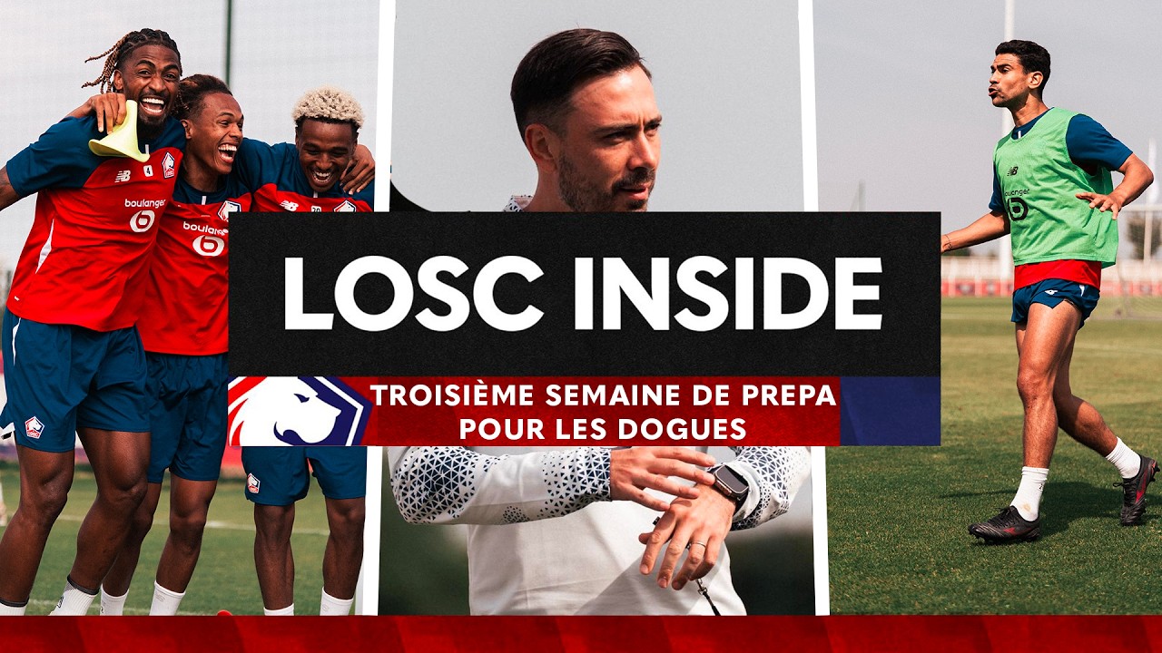 Troisième semaine de prépa : cap sur le match face à l'Union Saint-Gilloise pour les Dogues ! 🔜👀
