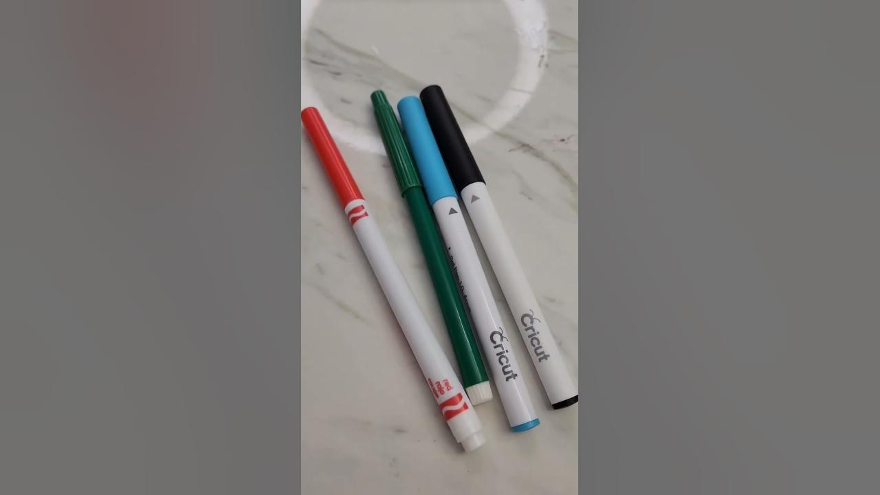 Cricut pen hack, use Dollar Tree and Crayola markers with your