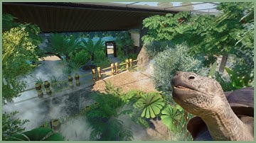 🐢Galapagos giant Tortoise tropical habitat | Soliuko Zoo | Planet Zoo | speedbuild🍁