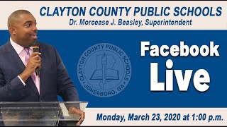 Superintendent Facebook Live | March 23, 2020