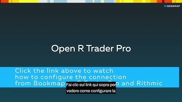 Collegare Rithmic e CQG a NinjaTrader e Bookmap