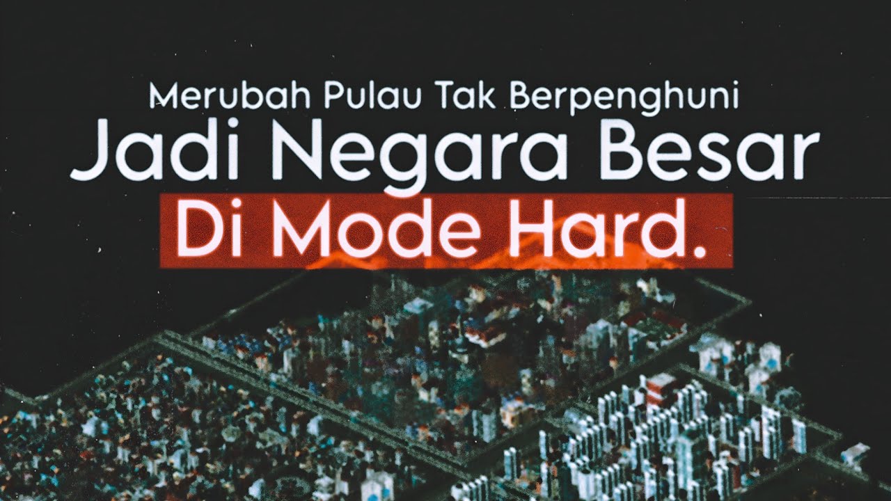 Aku Merubah Pulau Tak Berpenghuni Ini Jadi Negara Besar Di TheoTown Mode Hard