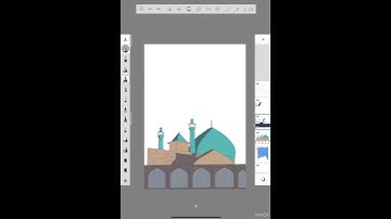 A short time-lapse of historical architecture in Sketchbook app.