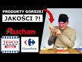 CZY PRODUKTY MARKI TESCO i AUCHAN SĄ GORSZEJ JAKOŚCI?!