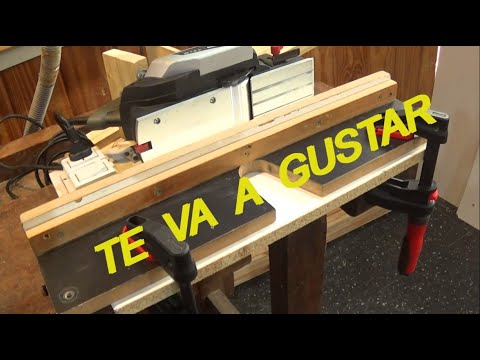 Portable Electric Planer Table / By Juan Carlos Aquila