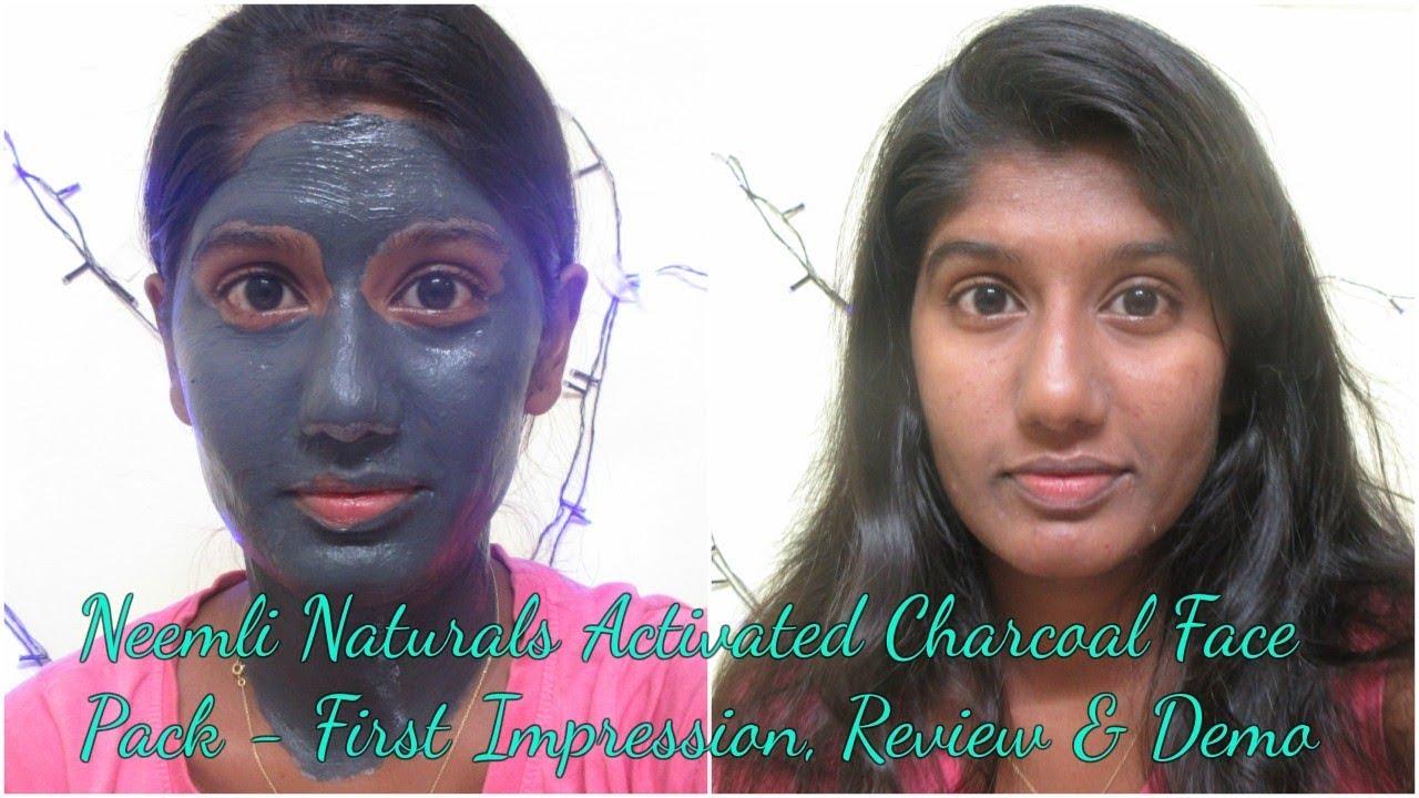 Neemli Naturals Activated Charcoal Face Pack - First Impression, Review & Demo || MC INDU