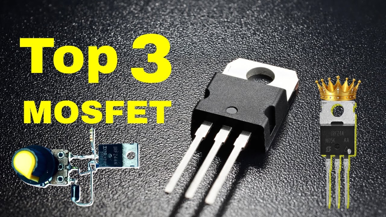 Mos Fet Project Top 3 Mosfet Projects Using IRFZ44N Mosfet | Electronics Project - YouTube