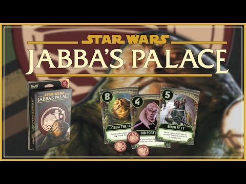 Z-Man Games and Lucasfilm Announce Star Wars Jabba’s Palace – A Love Letter Game