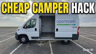 Can you do van life for under £5000 , let me show you a easy way