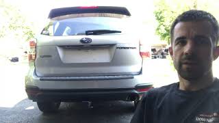 Subaru Forester Custom Fit Hitch Install