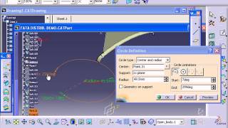 catia v5 Engine block; Clutch face; part.1/6