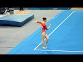 【体操】田中理恵 2009年世界選手権 床運動