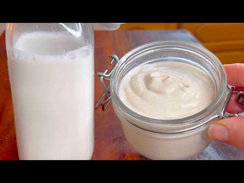 1 SEUL INGRÉDIENT : Crème Végétale Maison ✨