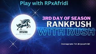 BGMI Rank Push | Day 3: Full Rush Gameplay Without Camping | RPxAfridi