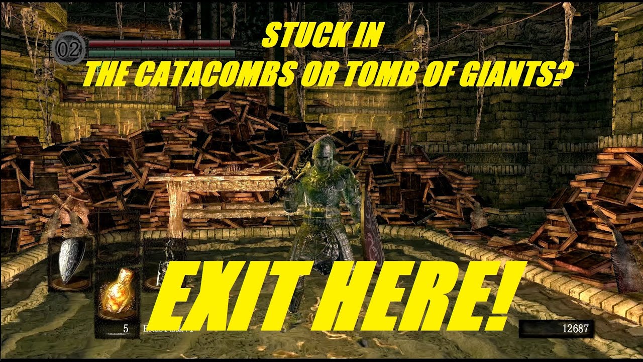 Dark Souls Stuck In Catacombs