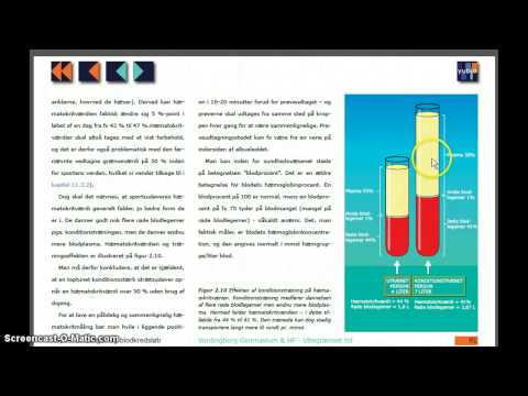 Video: Forskellen Mellem Hæmoglobin Og Hæmatokrit