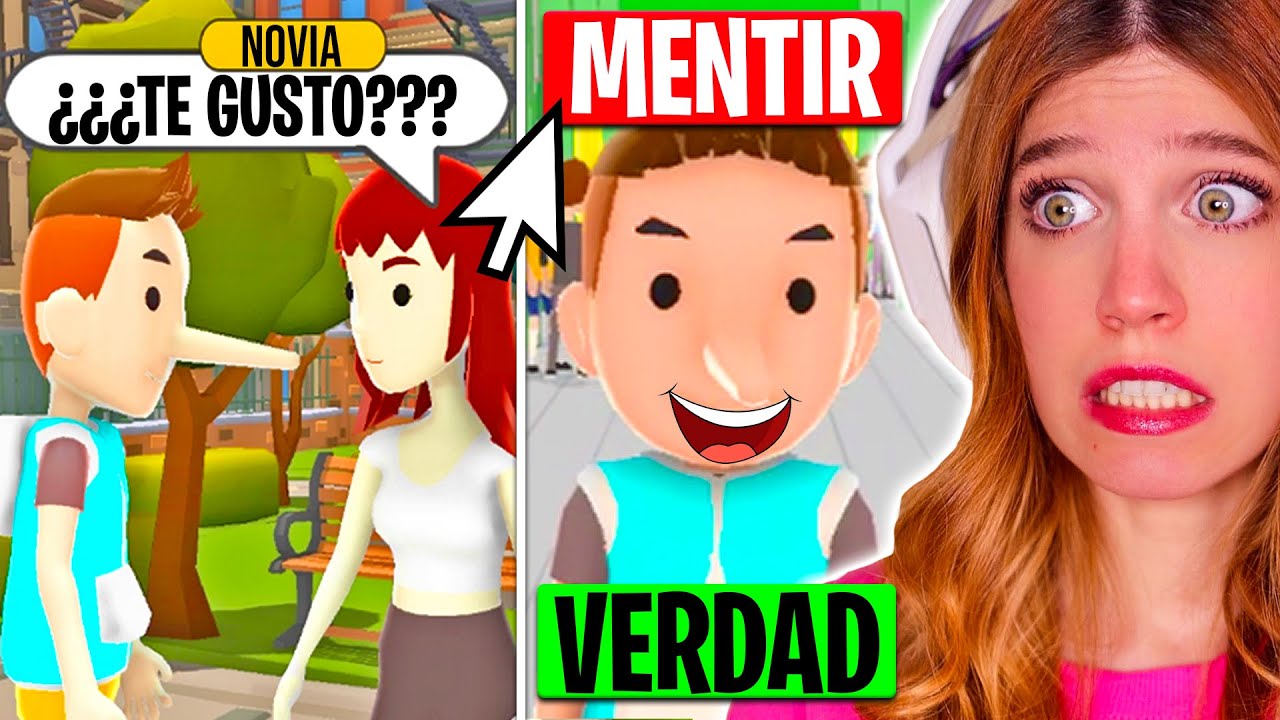 MINTIENDO en SIMULADOR de VIDA REAL durante 24 HORAS #2 😱 Perfect Lie | Laia Oli Juegos
