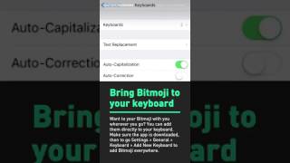 How to insert bitmoji to your iphone keyboard screenshot 4
