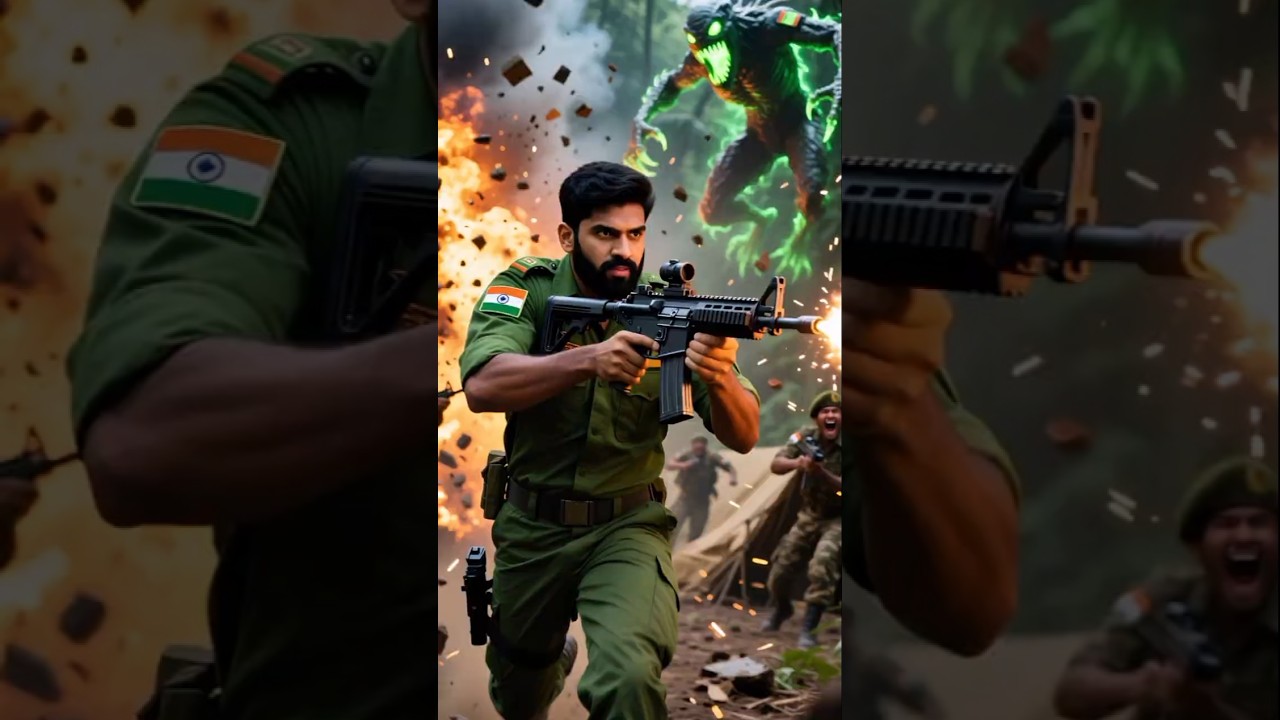 Indian Army Jawan Fights Aliens on Moon | Epic Rescue Story 