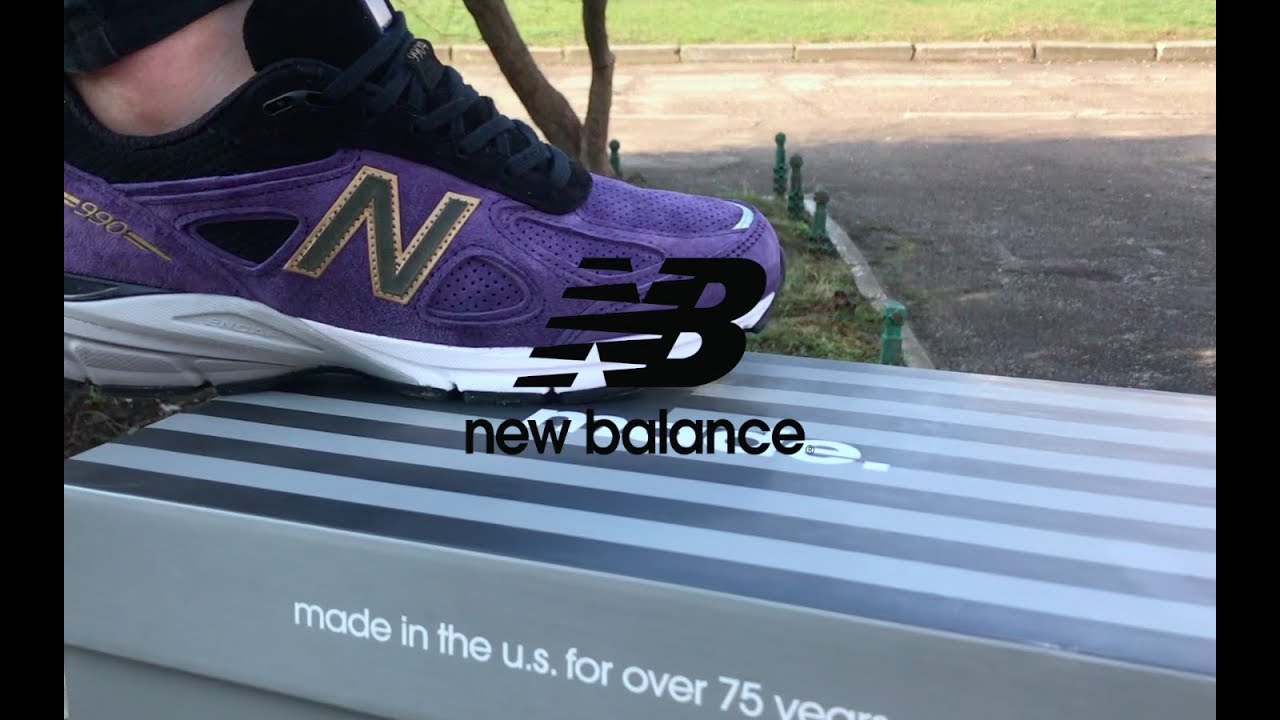 new balance 990v4 purple