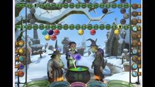 Bubble Witch Saga Level 309 Linked Bubbles