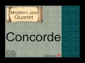 Video thumbnail for Modern Jazz Quartet: Concorde.