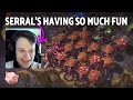 Never seen serral so happy playing starcraft  2v2s with time in wtl