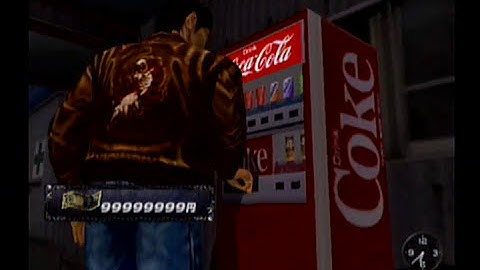 シェンムー 一章 横須賀 (Shenmue): Buy the Bum a coffee from a Coca-Cola machine (Japanese)