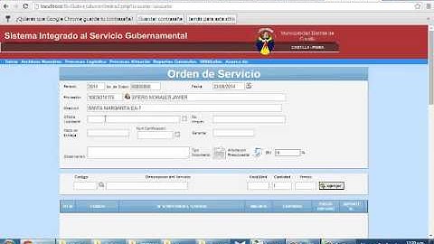 SisGuber  Abastecimiento y almacen PHP