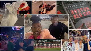 Our first Boston Halloween Bar Crawl 2023| Couple Vlog