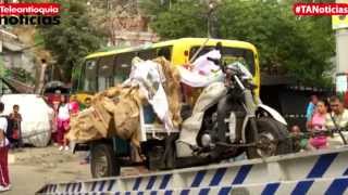 Ocho Personas Heridas Dejó Accidente De Tránsito En El Barrio Villatina | Teleantioquia Noticias
