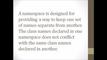 C# interview Question | What is  using statement and  namespace in C#? | #3