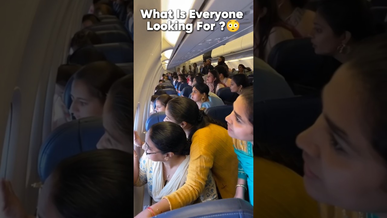 Flying over Ram Setu ✈️🚩 | JAI SHREE RAM 🛐 