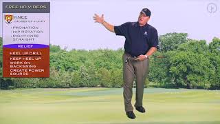 Knee Pain Caused by your Golf Swing  How to Fix Your Swing screenshot 4