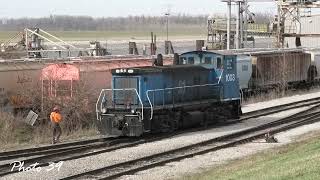 Scf Switching In Granite City Barge Unloading With Emd Mp15Dc
