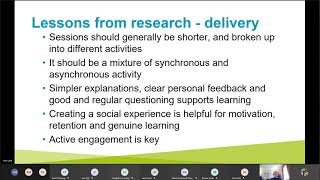 CLD Quality matters and blended learning