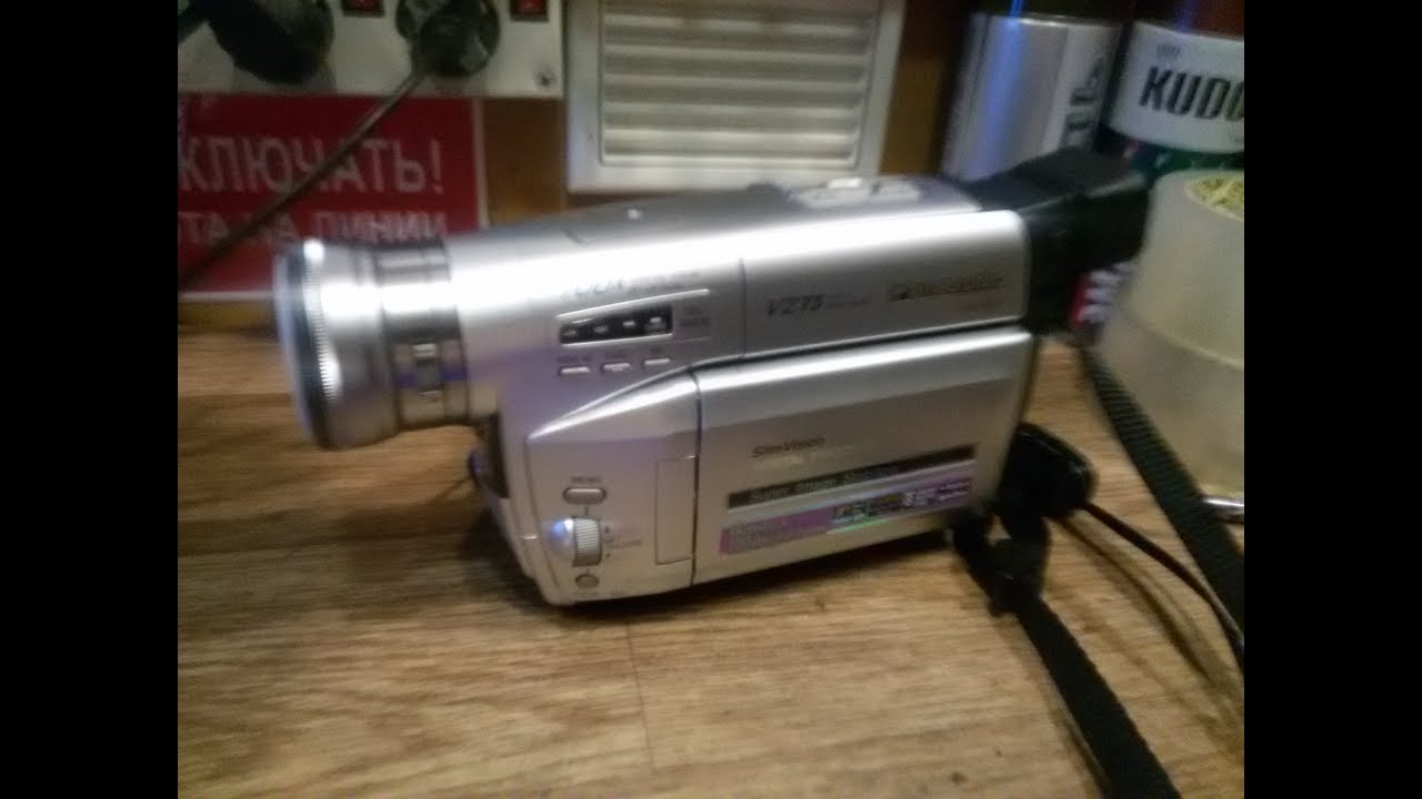 VHS-C MOVE CAMERA   Panasonic NV-VZ75(НАЗАД В ПРОШЛОЕ№97)