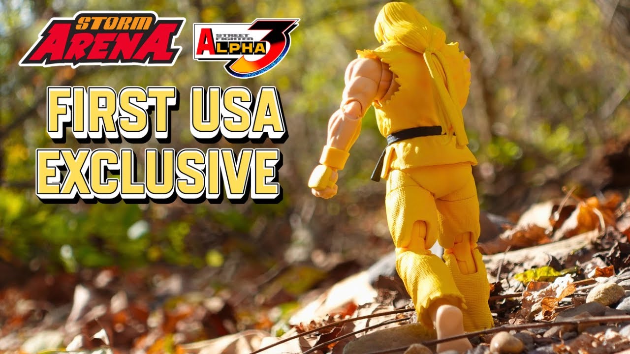 STORM ARENA NYCC 2025 EXCLUSIVE STREET FIGHTER ALPHA 3 KEN MASTERS
