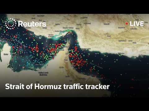 En vivo: Monitor de tráfico del Estrecho de Ormuz