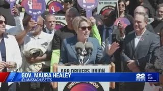 Massachusetts announces first U.S. rideshare drivers' union