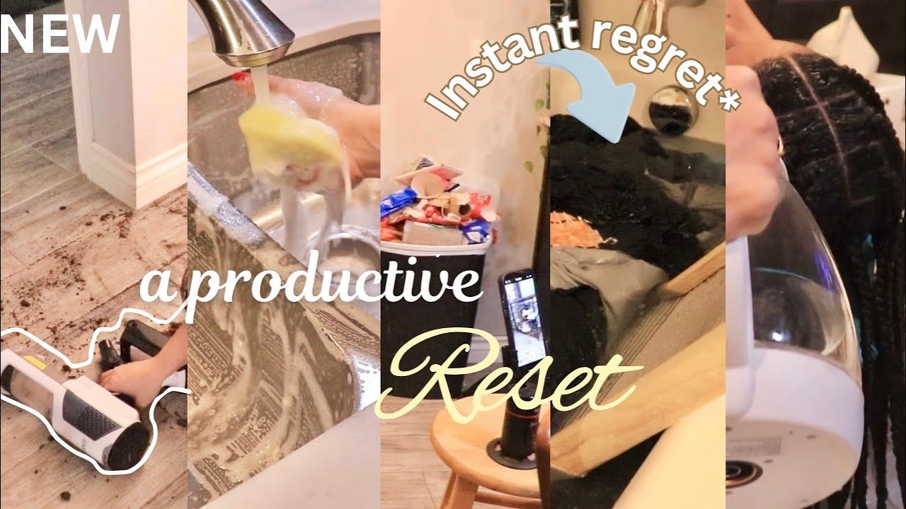 Уборка в течение нескольких дней, стирка вручную, сломал свой пылесос Shark, настоящий бардак 💪🏼✨🧺