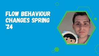 Flow Behaviour Changes Spring '24
