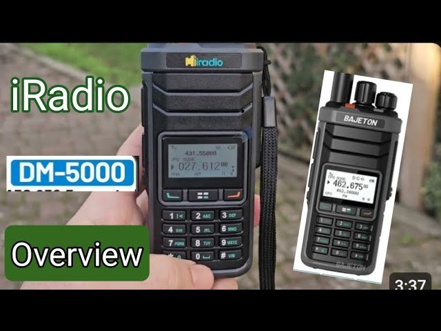 iRadio R5000 Testing on Digital , Analog , Airband plus More - YouTube