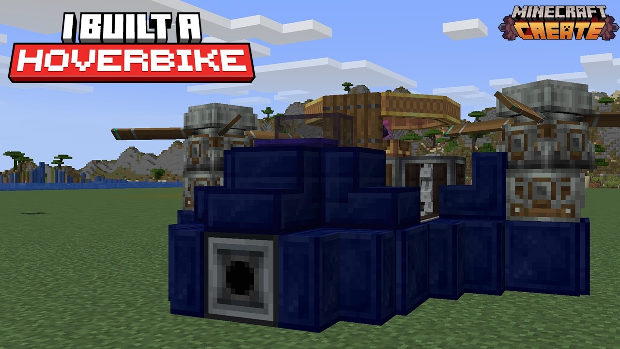 I Made a Hoverbike in Minecraft (It Actually Works!) - YouTube