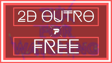 FREE 2D Colorful Outro  [1080p] [60FPS]  |  ProdoArts