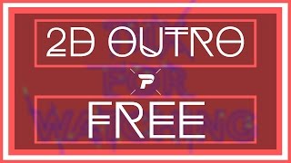 FREE 2D Colorful Outro  [1080p] [60FPS]  |  ProdoArts