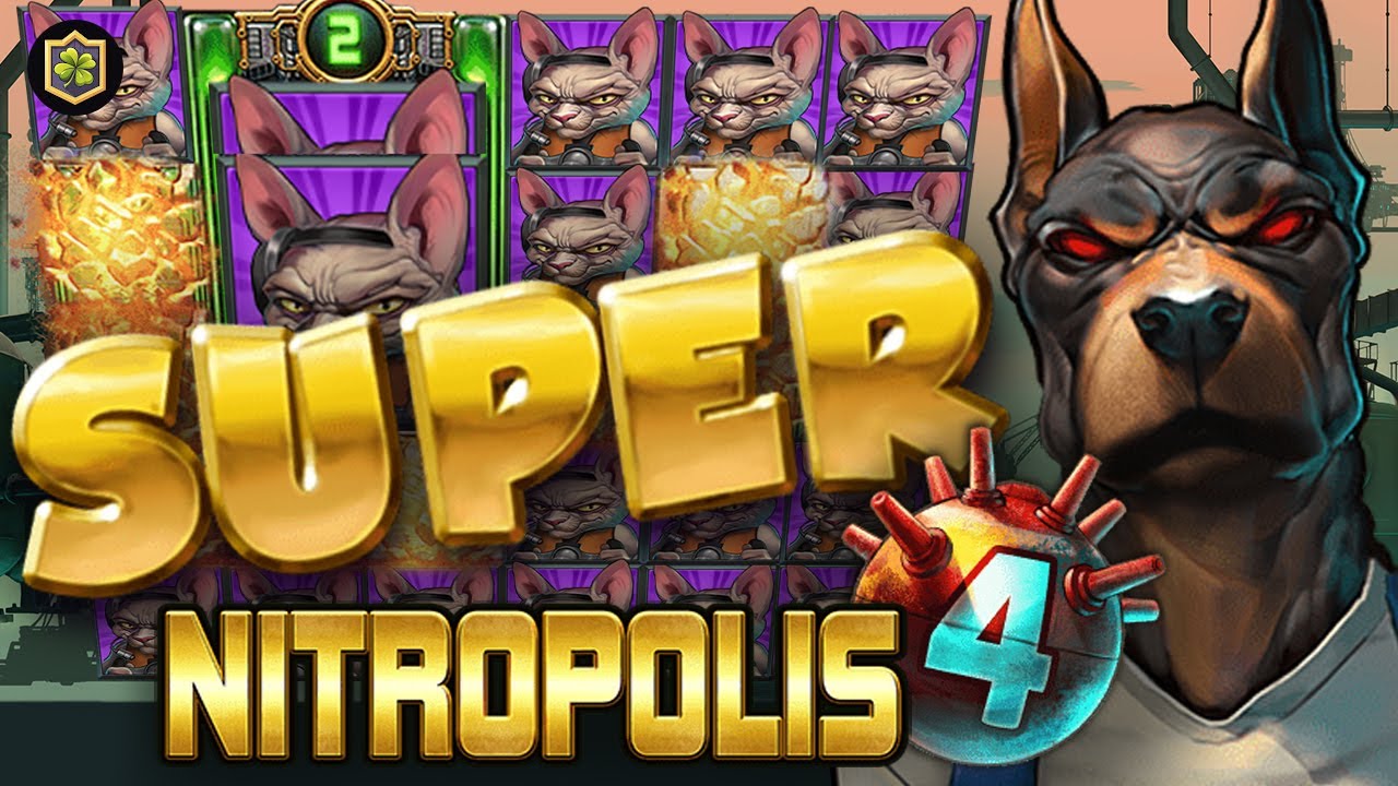 Nitropolis 4 😱 Review & Bonus Feature 😱 (ELK Studios) - New Online Slot EPIC Big WIN